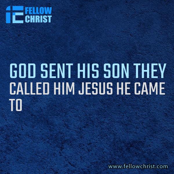 Because He Lives I Can Face God Sent His Son They Called Because he lives i can face god sent his son they called